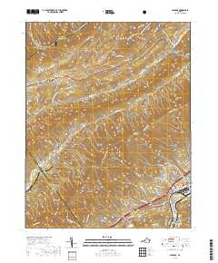 Glenvar 2019 topographic map thumbnail