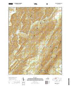 Green Valley 2019 topographic map thumbnail