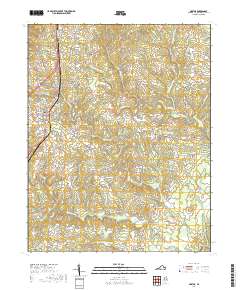 Gretna 2019 topographic map thumbnail