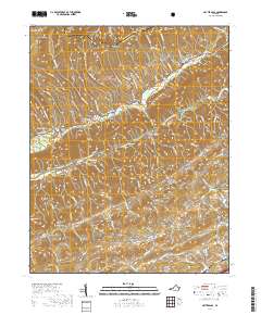 Hayters Gap 2019 topographic map thumbnail