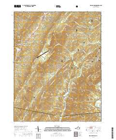 Healing Springs 2019 topographic map thumbnail