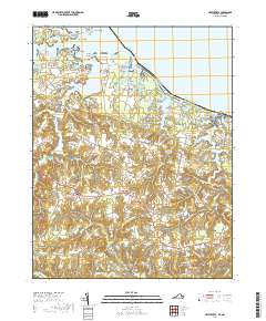 Heathsville 2019 topographic map thumbnail