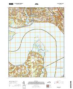 Hog Island 2019 topographic map thumbnail