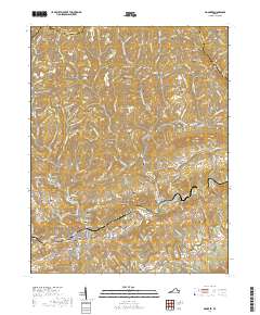 Honaker 2019 topographic map thumbnail