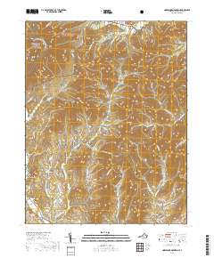 Horseshoe Mountain 2019 topographic map thumbnail