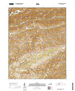 Hubbard Springs 2019 topographic map thumbnail