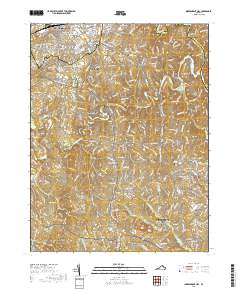 Independent Hill 2019 topographic map thumbnail