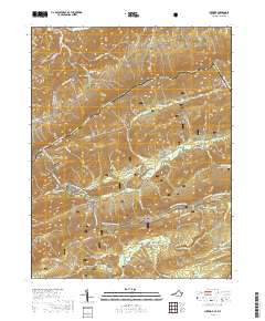 Interior 2019 topographic map thumbnail