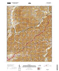 Ironto 2019 topographic map thumbnail