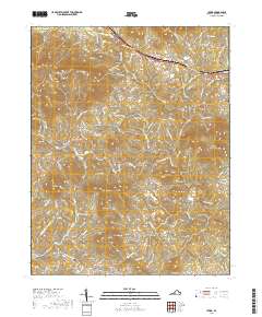 Irving 2019 topographic map thumbnail