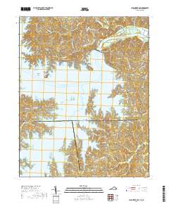 John H Kerr Dam 2019 topographic map thumbnail