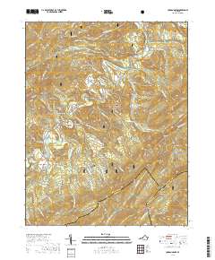 Jordan Mines 2019 topographic map thumbnail