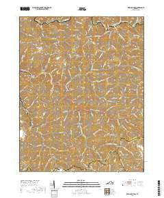 Keen Mountain 2019 topographic map thumbnail