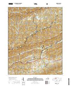 Keokee 2019 topographic map thumbnail