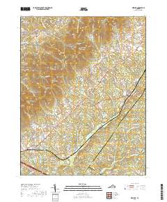 Keswick 2019 topographic map thumbnail