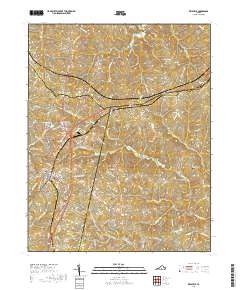 Keysville 2019 topographic map thumbnail