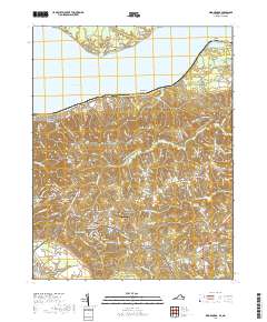 King George 2019 topographic map thumbnail