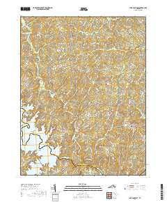 Lake Anna East 2019 topographic map thumbnail