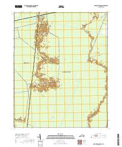 Lake Drummond NW 2019 topographic map thumbnail