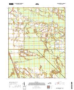 Lake Drummond SE 2019 topographic map thumbnail