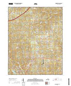 Lawrenceville 2019 topographic map thumbnail