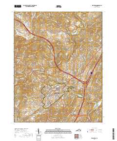 Lexington 2019 topographic map thumbnail