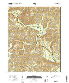 Mannboro 2019 topographic map thumbnail