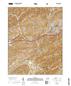 Marion 2019 topographic map thumbnail