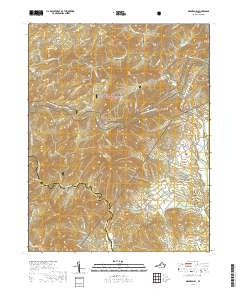 Massies Mill 2019 topographic map thumbnail