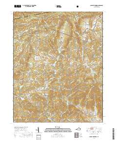 Middle Fox Creek 2019 topographic map thumbnail