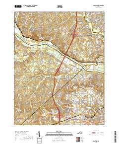 Midlothian 2019 topographic map thumbnail