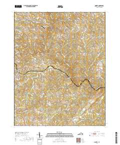 Moneta 2019 topographic map thumbnail
