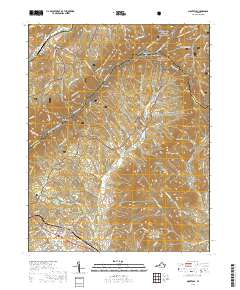 Montvale 2019 topographic map thumbnail