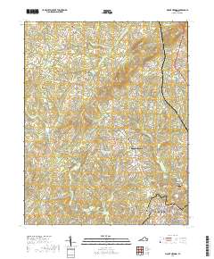 Mount Hermon 2019 topographic map thumbnail