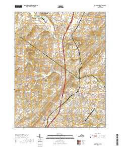 Mount Sidney 2019 topographic map thumbnail