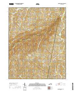 Mountain Valley 2019 topographic map thumbnail