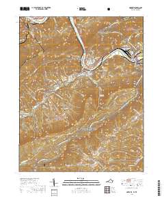 Narrows 2019 topographic map thumbnail