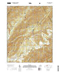 New Castle 2019 topographic map thumbnail