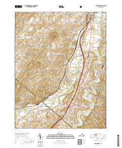 New Market 2019 topographic map thumbnail