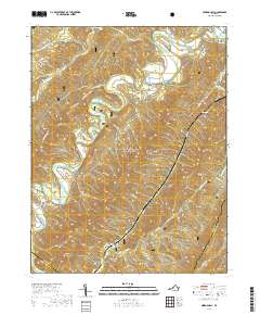 Nimrod Hall 2019 topographic map thumbnail