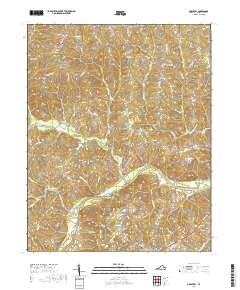 Oak Level 2019 topographic map thumbnail