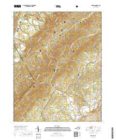 Oriskany 2019 topographic map thumbnail