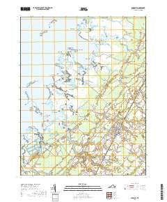 Parksley 2019 topographic map thumbnail