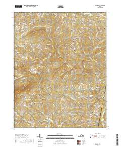 Penhook 2019 topographic map thumbnail