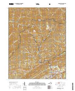 Pennington Gap 2019 topographic map thumbnail