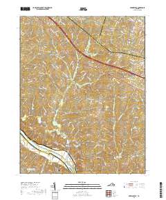 Perkinsville 2019 topographic map thumbnail