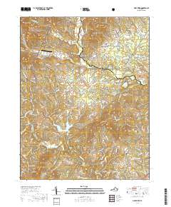 Piney River 2019 topographic map thumbnail