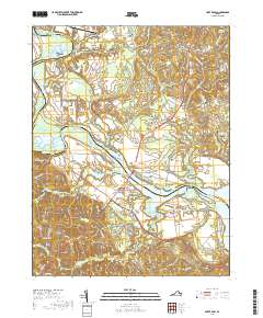 Port Royal 2019 topographic map thumbnail