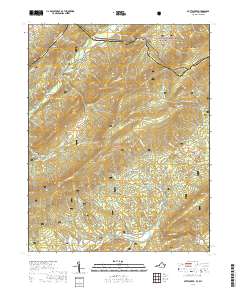 Potts Creek 2019 topographic map thumbnail