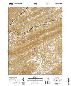 Pounding Mill 2019 topographic map thumbnail
